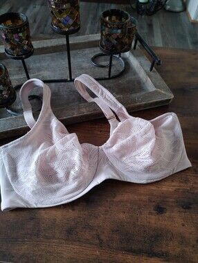 NWOT Bali 38D Gorgeous creamy Tan Unpadded Underwire bra